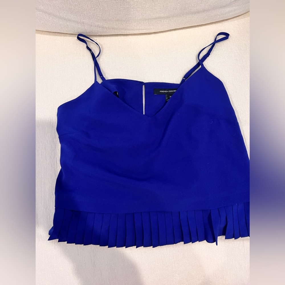 Cobalt blue tank top